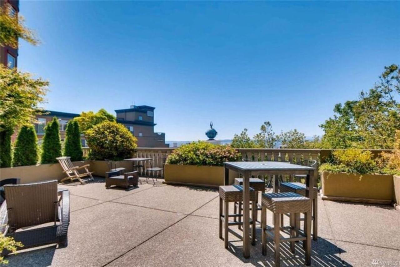 Top Floor Water View Oasis Near Space Needle & Cruise Seattle Exterior foto