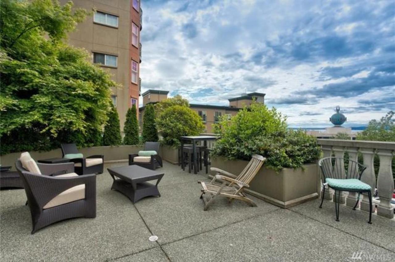 Top Floor Water View Oasis Near Space Needle & Cruise Seattle Exterior foto